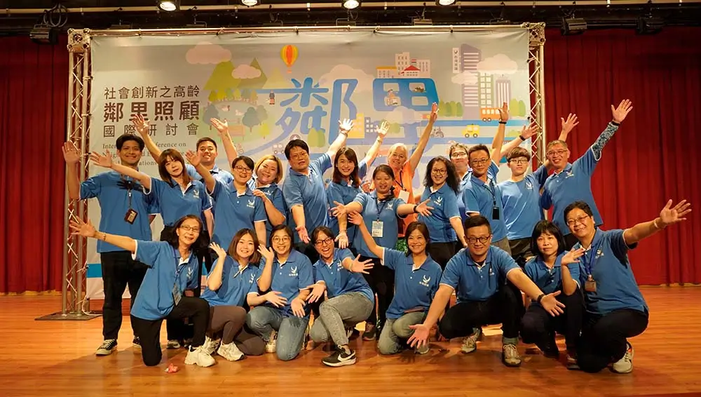 Vibrant and Happy Team Spirit